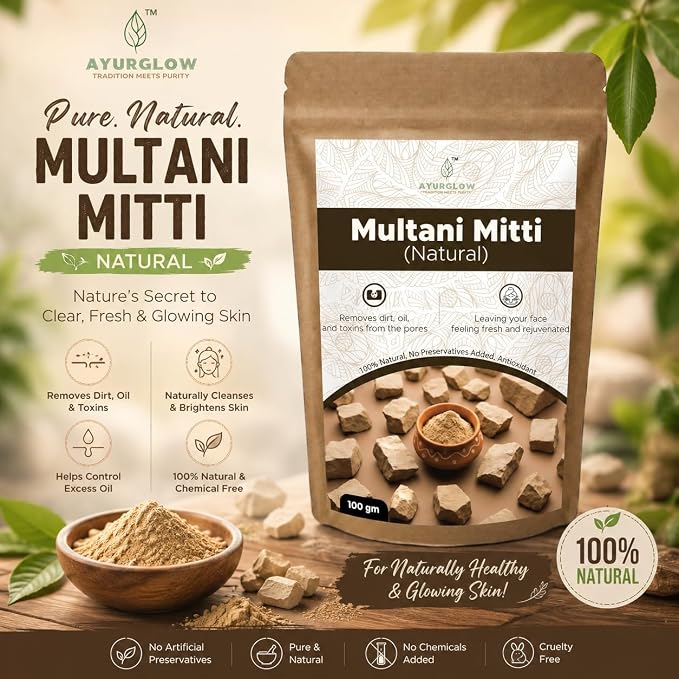 AyurGlow Natural Multani Mitti – image 2