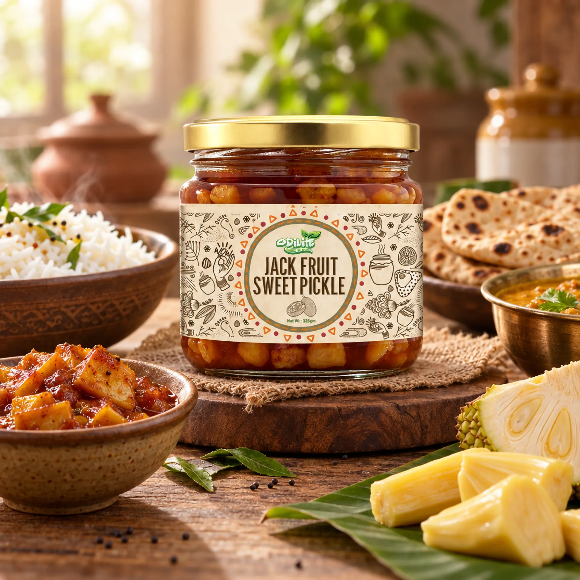 Sweet Jackfruit Pickle Home Made 325 gm (Jain Recipe) – image 6