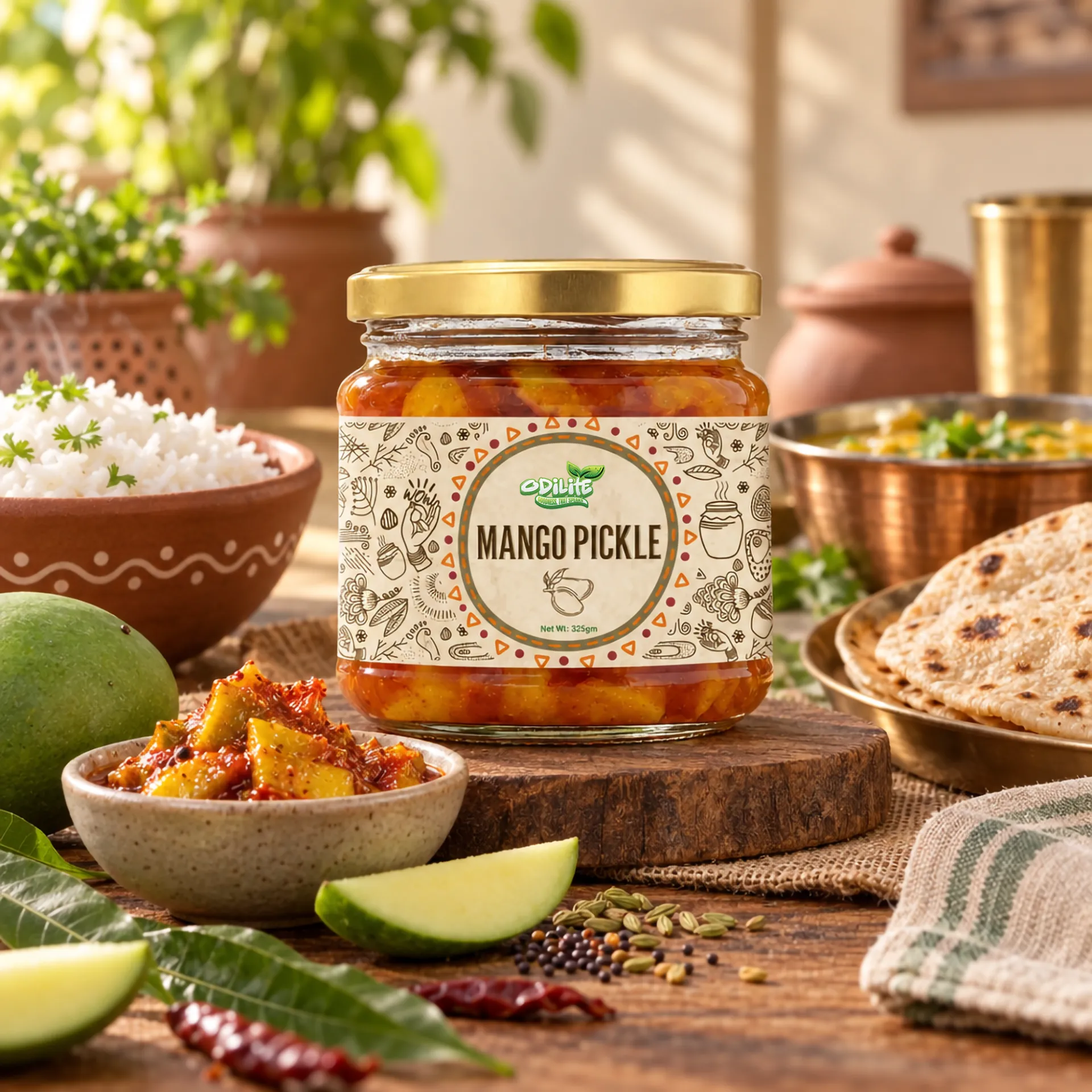 Mango Pickle Home Made 325 gm – image 6