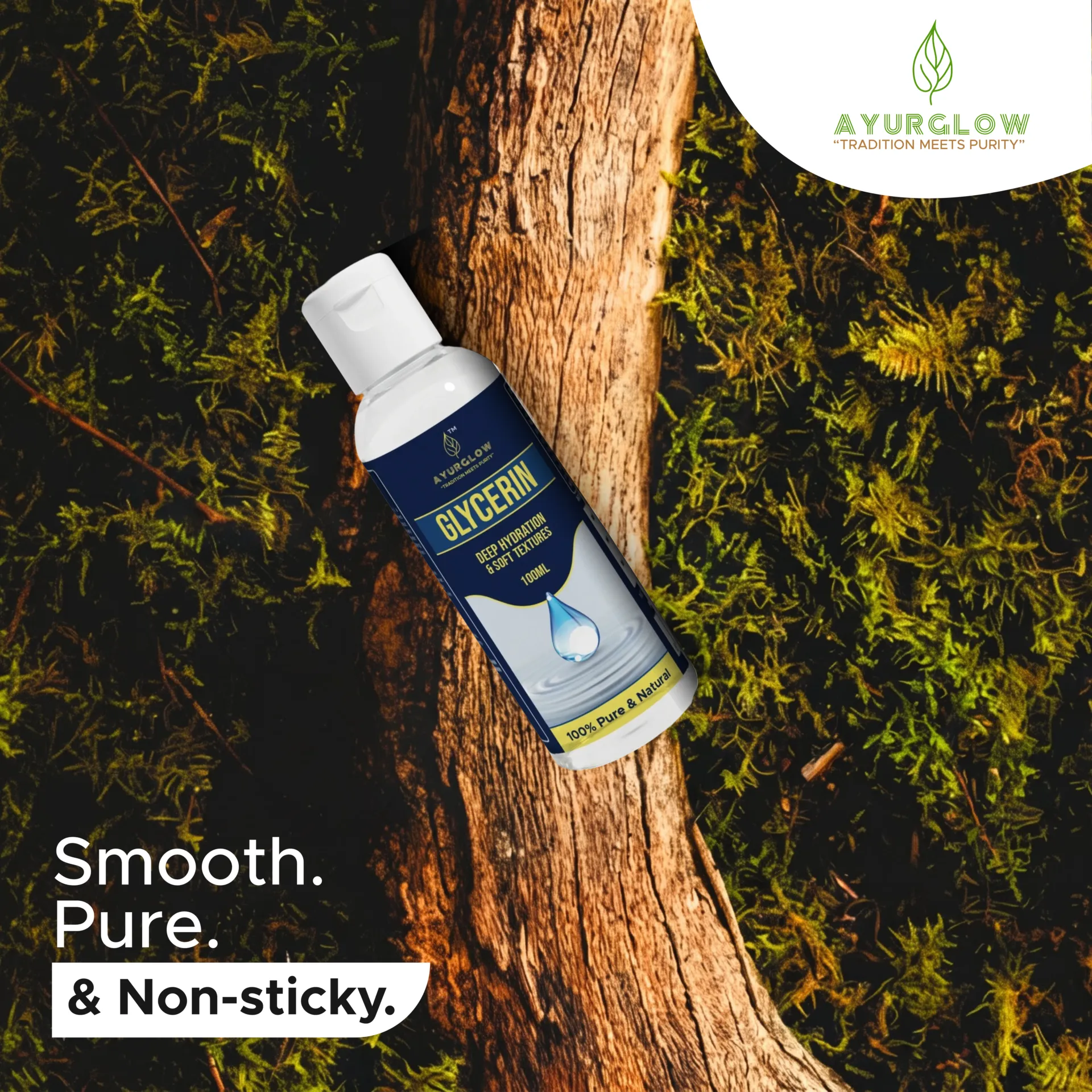 AyurGlow Natural Glycerin – Pure Moisture for Soft & Healthy Skin – image 5