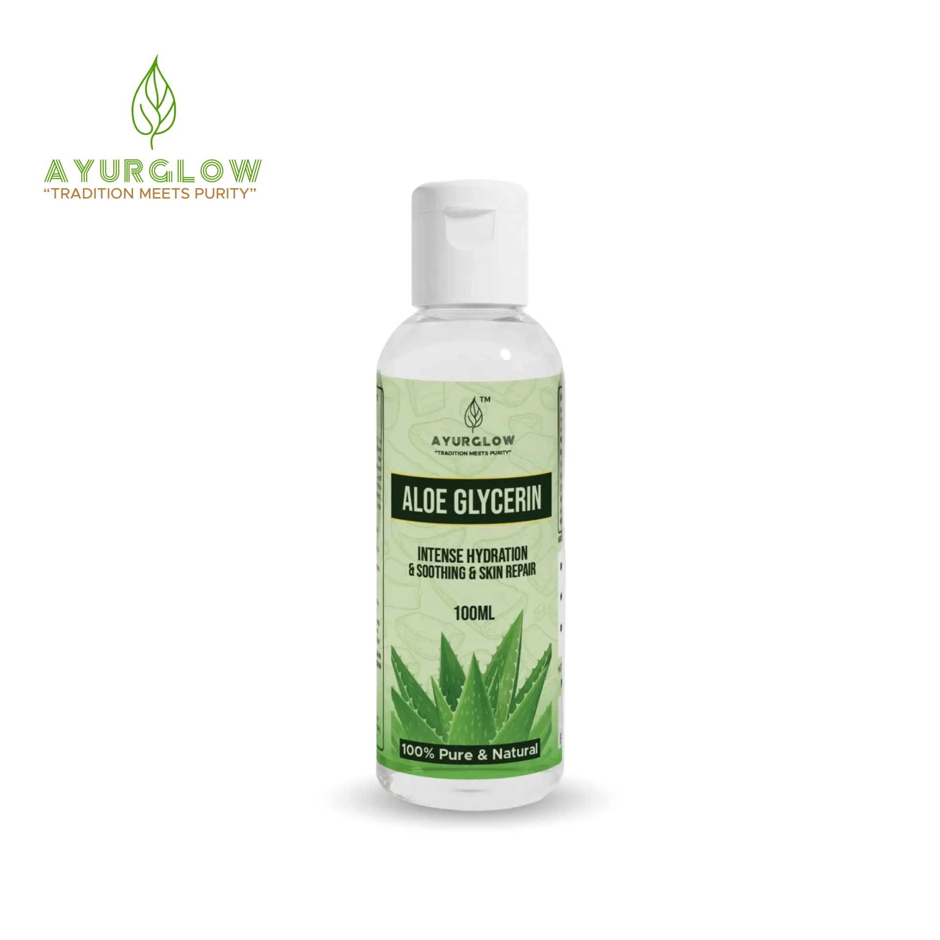AyurGlow Glycerine with Aloe Vera Extract – Deep Hydration & Natural Skin Nourishment – image 2
