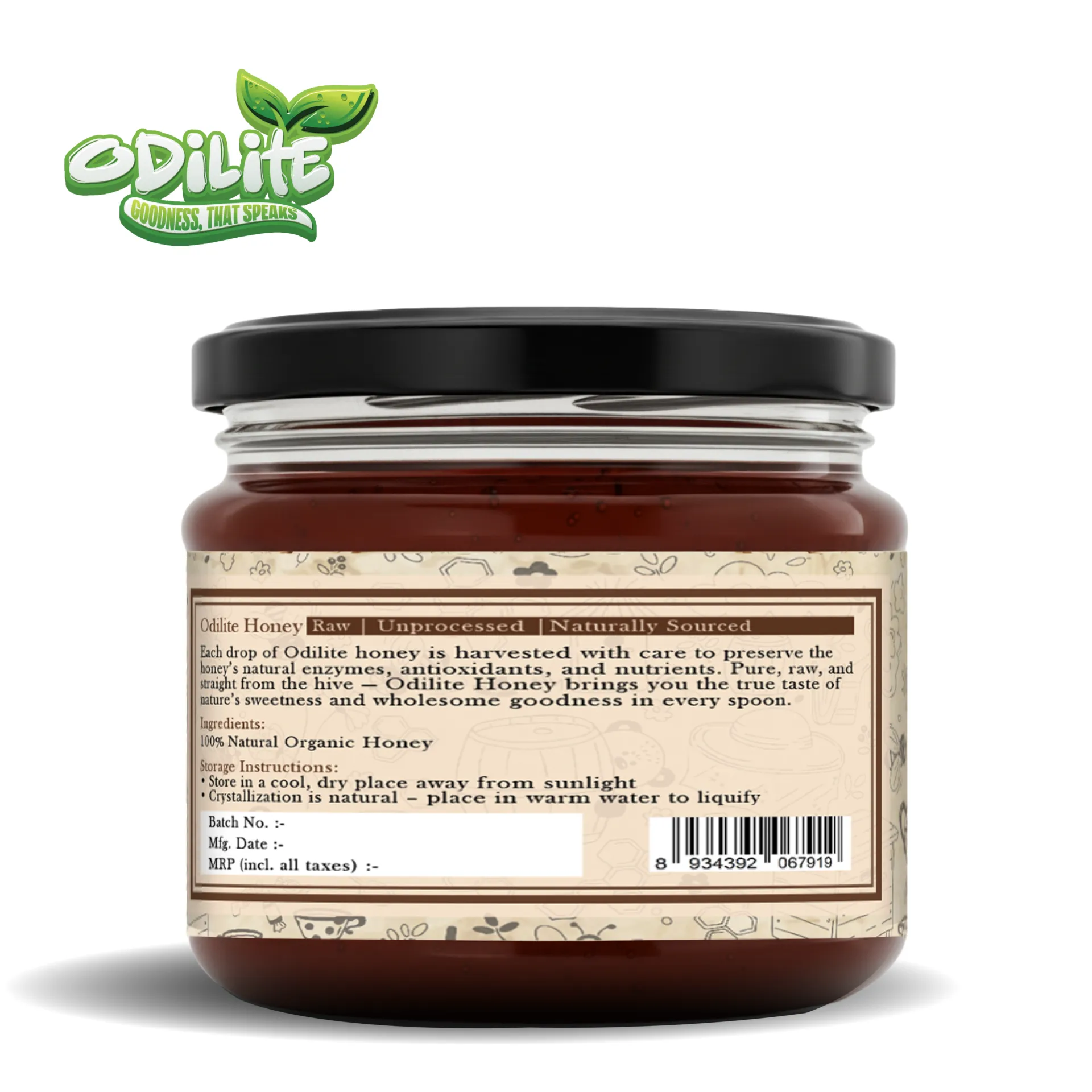 Odilite ORGANIC HONEY – image 3
