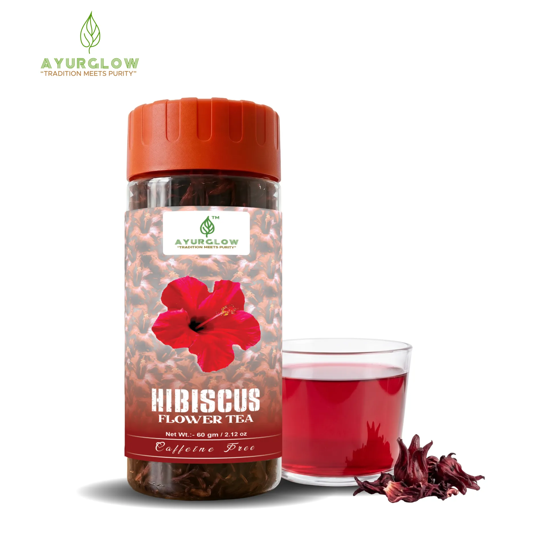 Hibiscus Flower Herbal Tea 60 Gram – image 2