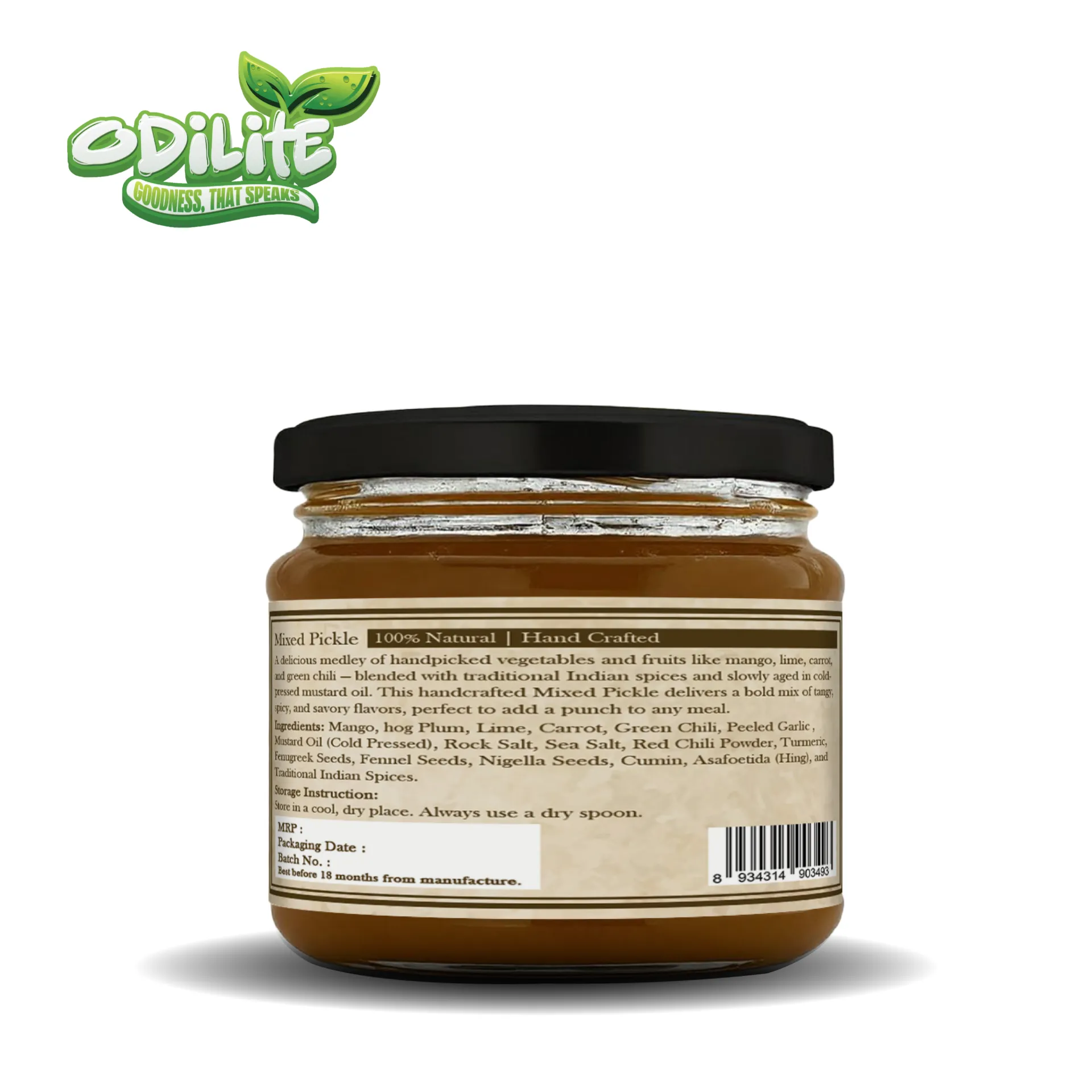 Mixed Fruit Pickle Home Made 325 gm – image 4