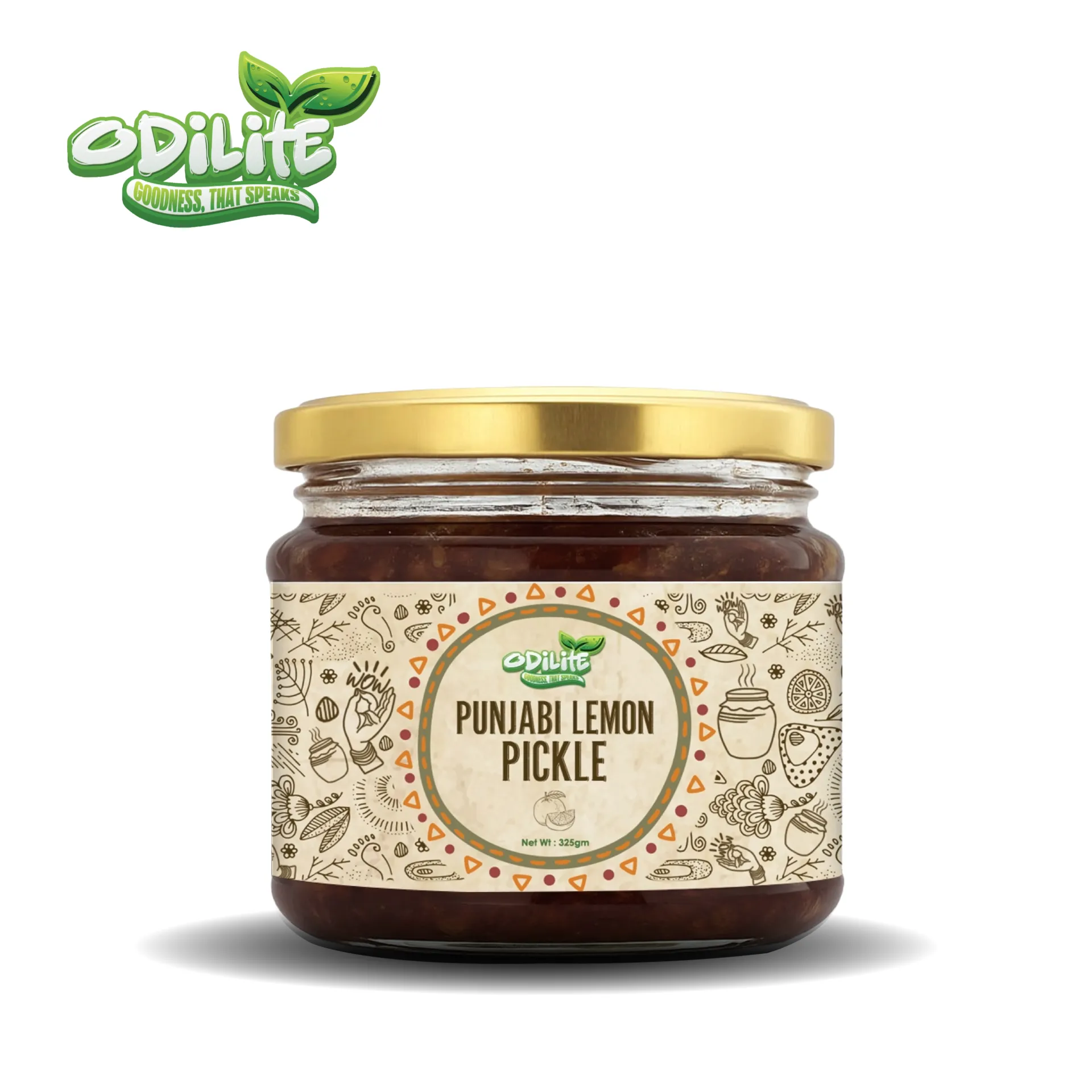 Punjabi Lemon Pickle Home Made 325 gm (Jain Recipe) – image 2